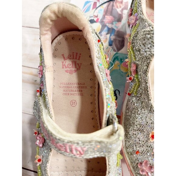Lelli Kelly Dolly Mary Jane Sequin Shoes SZ Eu 31 - Picture 5 of 9